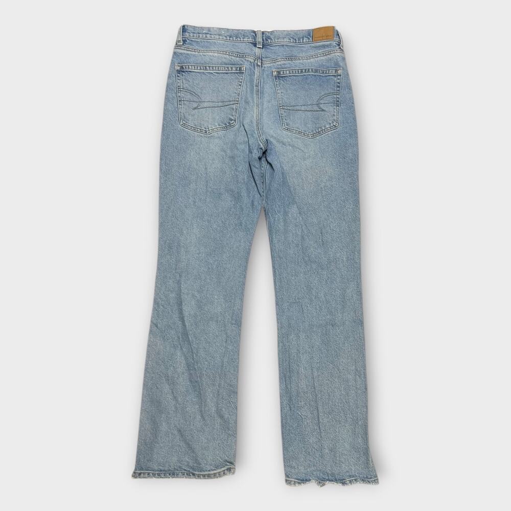American Eagle Stretch Split Hem '90s Bootcut Jea… - image 3